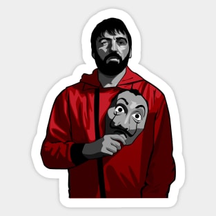 Money Heist Bogota Sticker